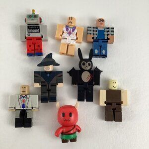 Roblox Video Game Character 8pc Figure Zombunny Goblin Mix Match Lot